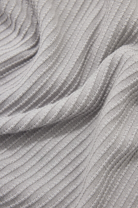 LIGHT GREY POLO NECK TRICOT 4