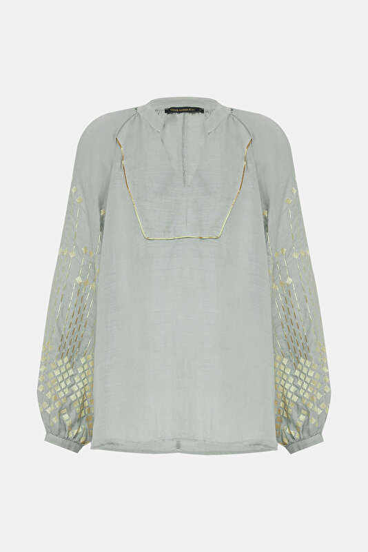 GOLD BLOUSE