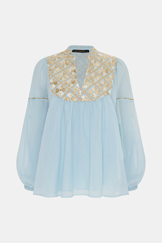 GOLD BLOUSE