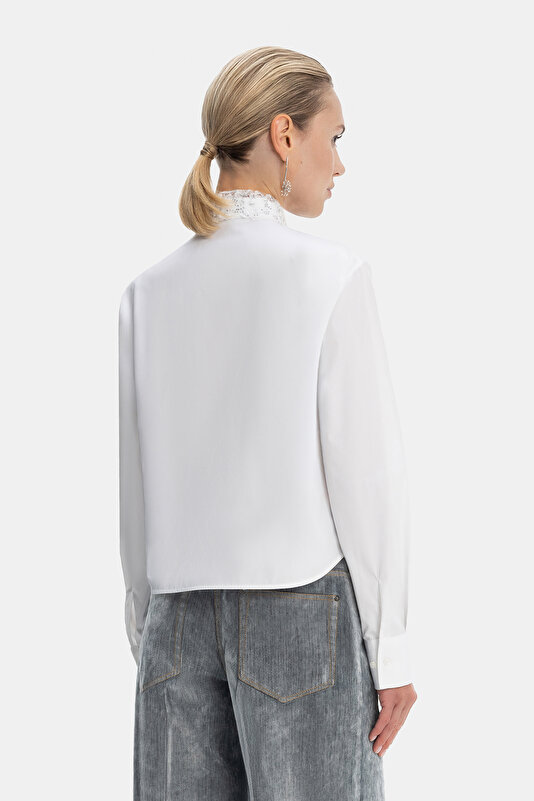 WHITE LONG SLEEVE SHIRT 2