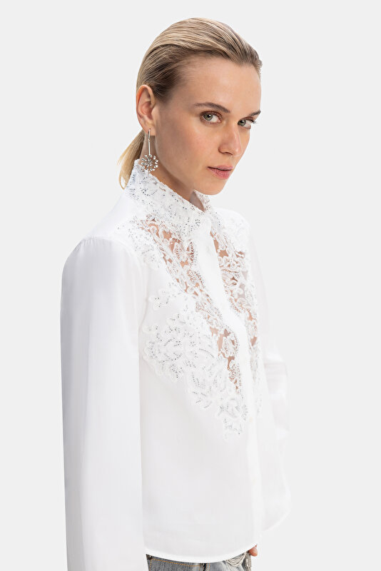 WHITE LONG SLEEVE SHIRT 4