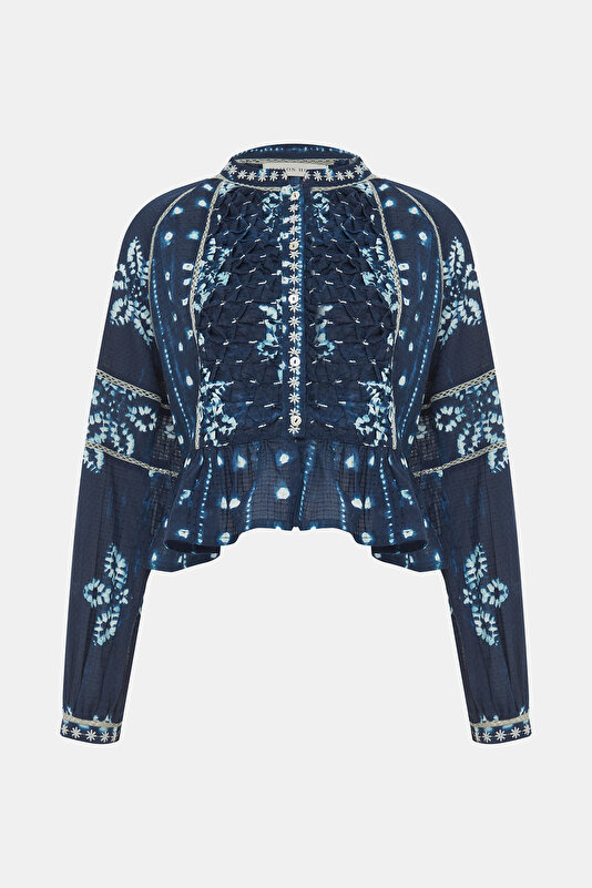 BLUE BLOUSE