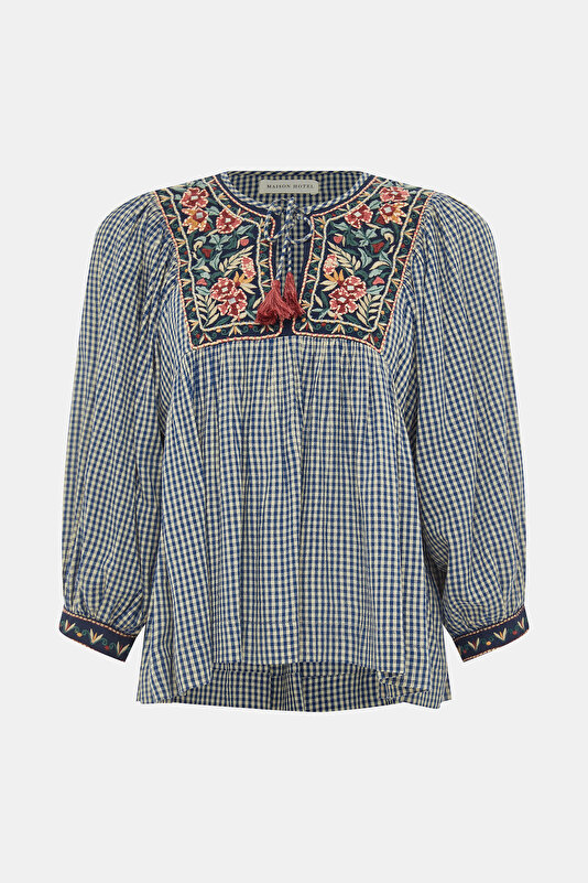 BLUE BLOUSE