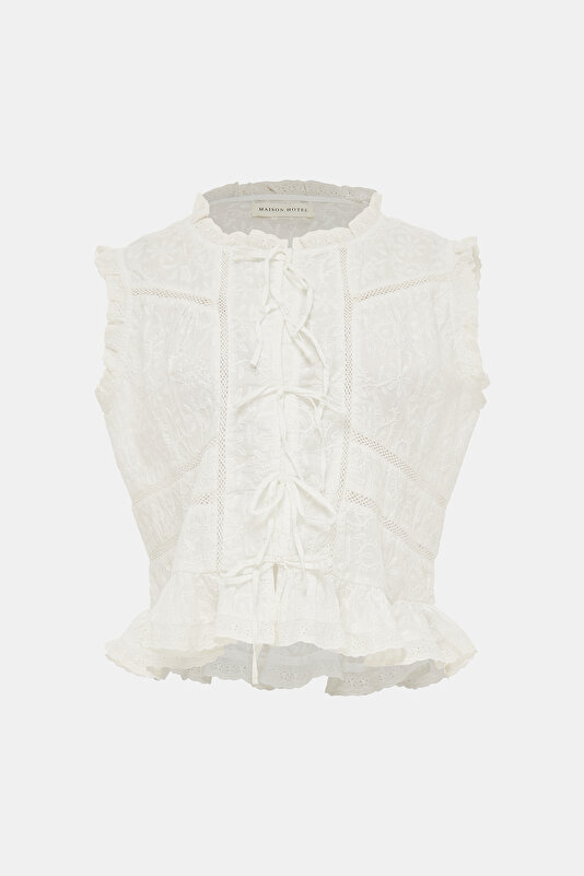 WHITE BLOUSE