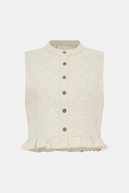 WHITE VEST