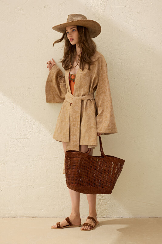 CARAMEL KIMONO