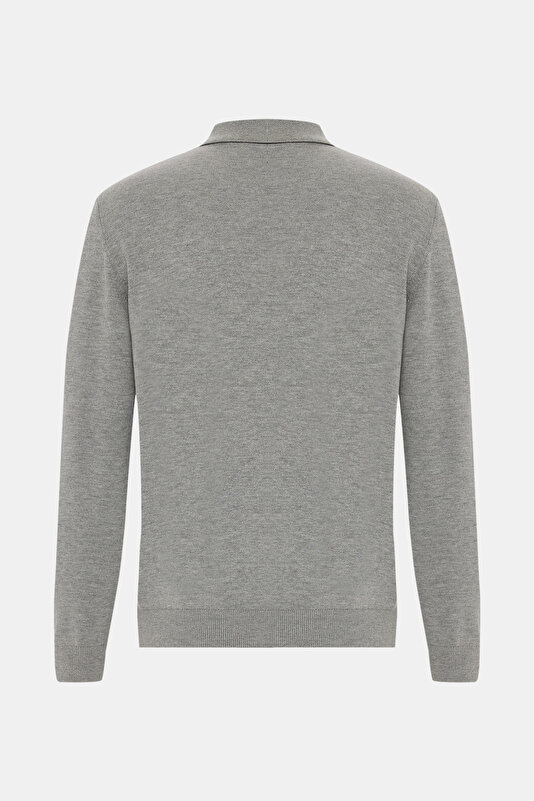 GREY POLO NECK TRICOT 2