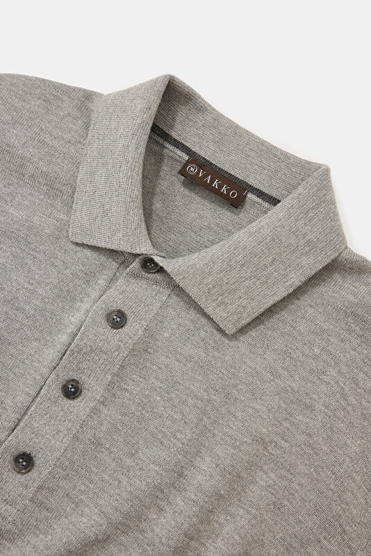 GREY POLO NECK TRICOT 3