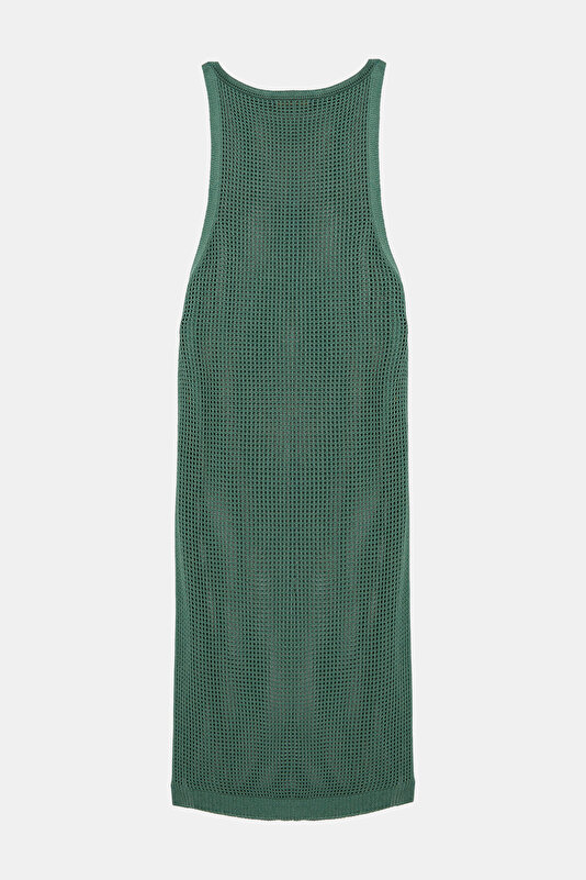 DARK GREEN DRESS 2