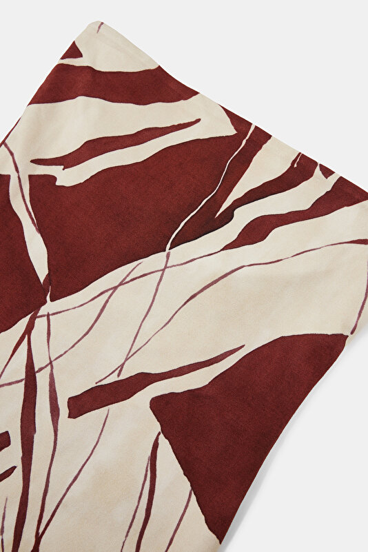 MAROON DESIGN FILLED MAXI DRESS 3