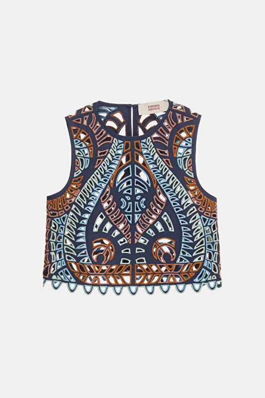 BLUE BLOUSE