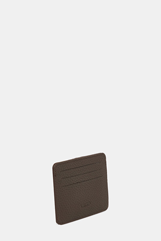 BROWN MONOGRAM LEATHER WALLET 2