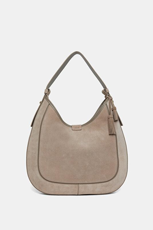 MINK SUEDE BAG
