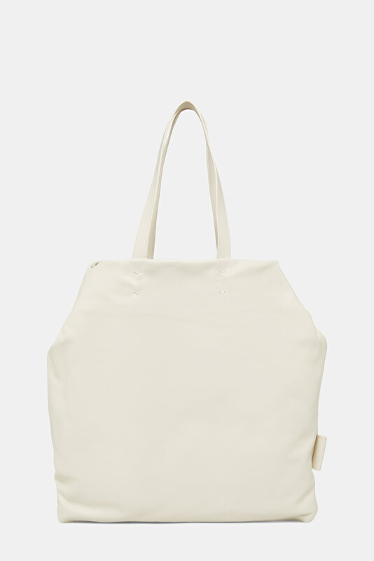 ECRU LEATHER BAG