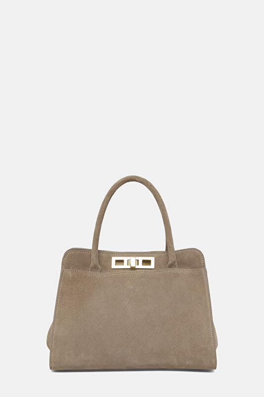 MINK SUEDE BAG