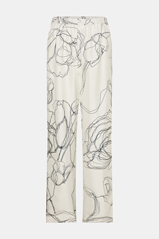 WHITE SILK TROUSERS 4