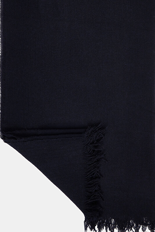 NAVY BLUE SHAWL 2