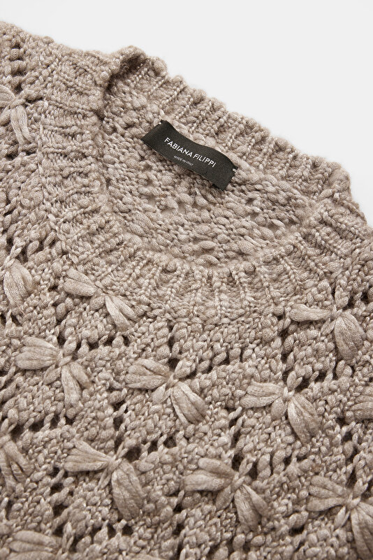 GREY BASIC / ROUND NECKLINE TRICOT 3