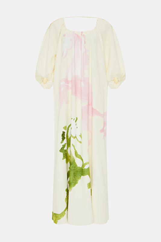 PINK DESIGN FILLED DRESS 3