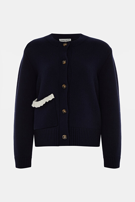 NAVY BLUE CARDIGAN