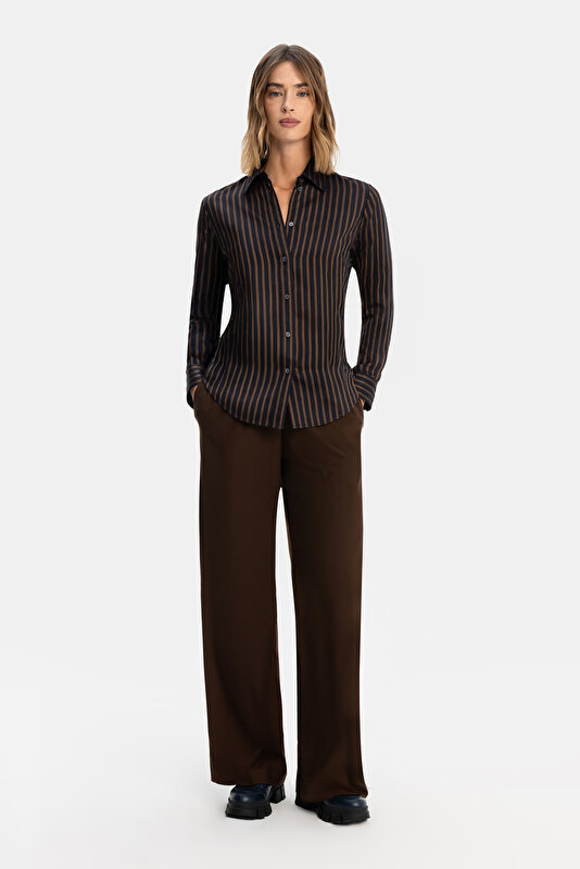 CAMEL LONG SLEEVE SHIRT 4