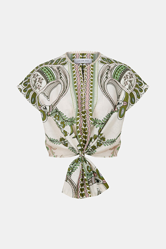 GREEN BLOUSE 3