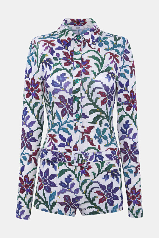 PURPLE BLOUSE