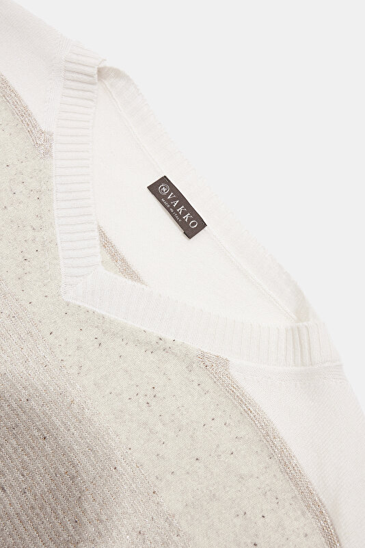 MINK V NECK TRICOT 3