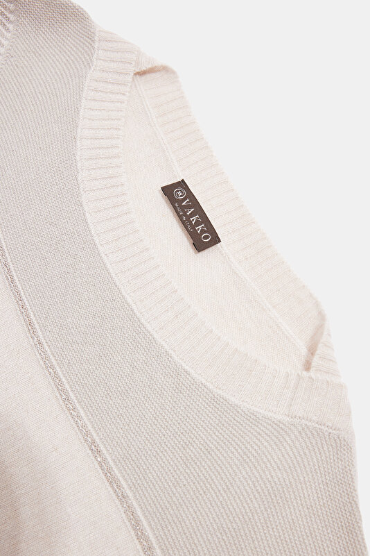 GREY BASIC / ROUND NECKLINE TRICOT 3