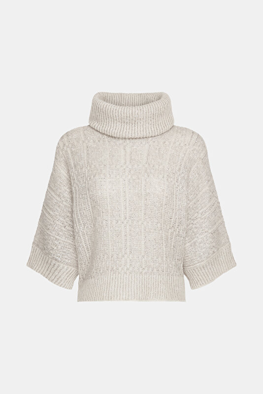SILVER BASIC / ROUND NECKLINE TRICOT