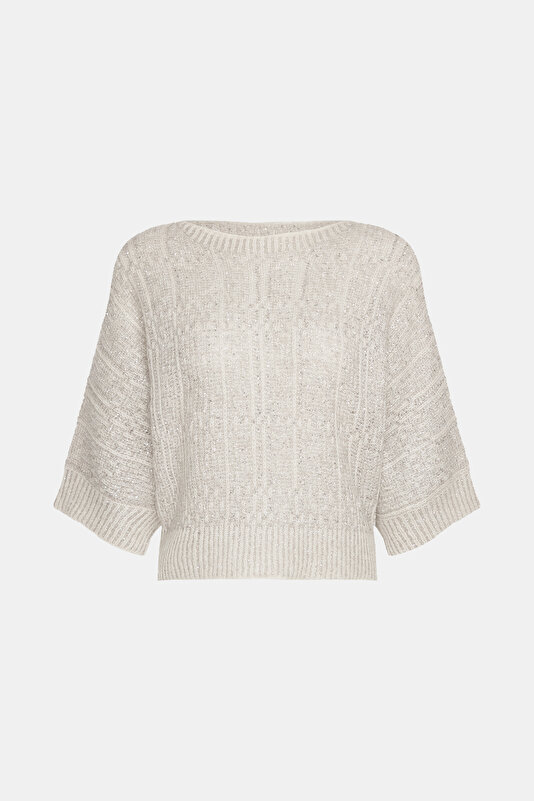 SILVER BASIC / ROUND NECKLINE TRICOT 3