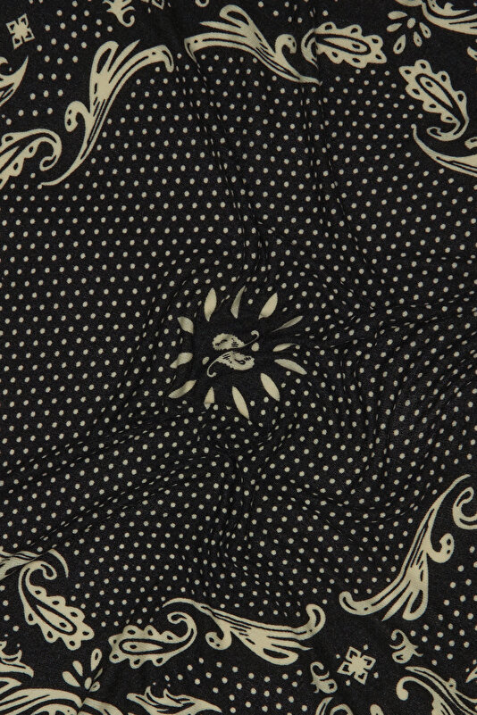 BLACK DESİGN FİLLED BANDANA 2