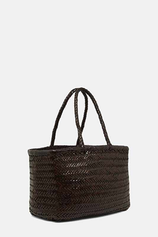 DARK BROWN LEATHER BAG 2