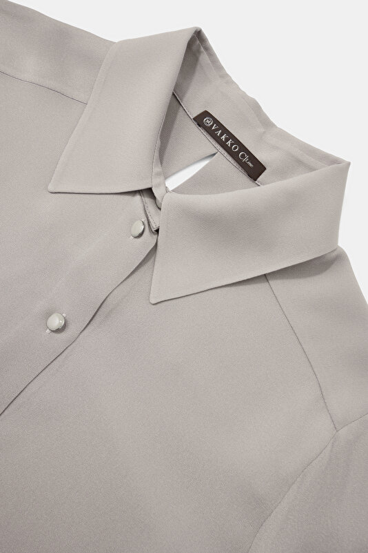 BEIGE LONG SLEEVE SHIRT 3