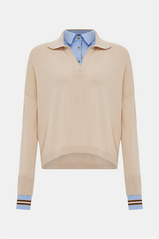 BLUE TRICOT