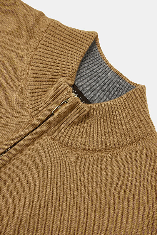 CAMEL 1/2 TURTLENECK TRICOT 3