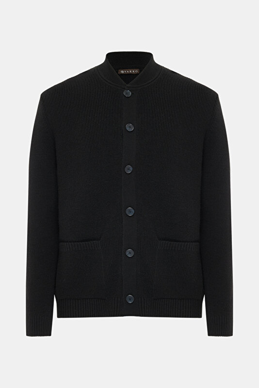 BLACK TRICOT