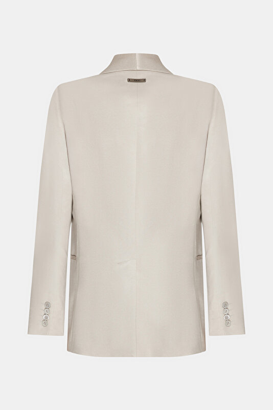 GREY SHAWL COLLAR JACKET 2