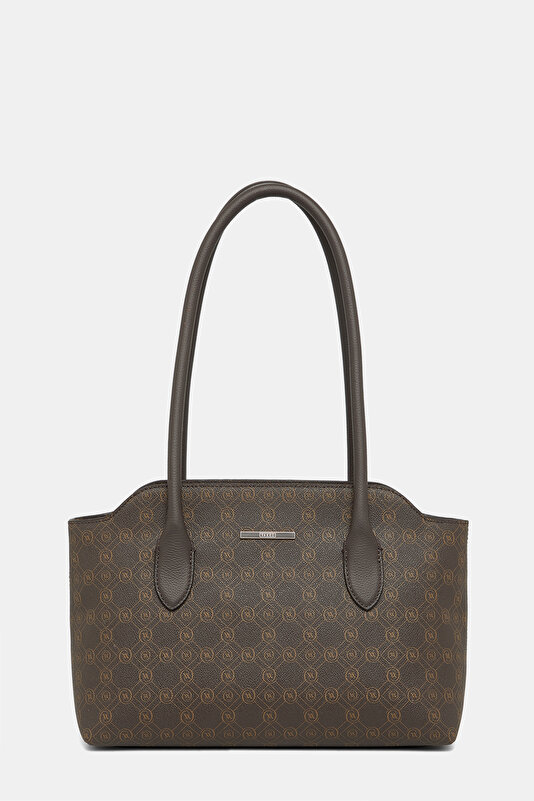 BEIGE MONOGRAM BAG