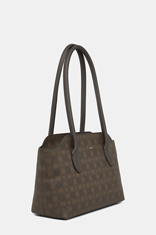 BEIGE MONOGRAM BAG 2