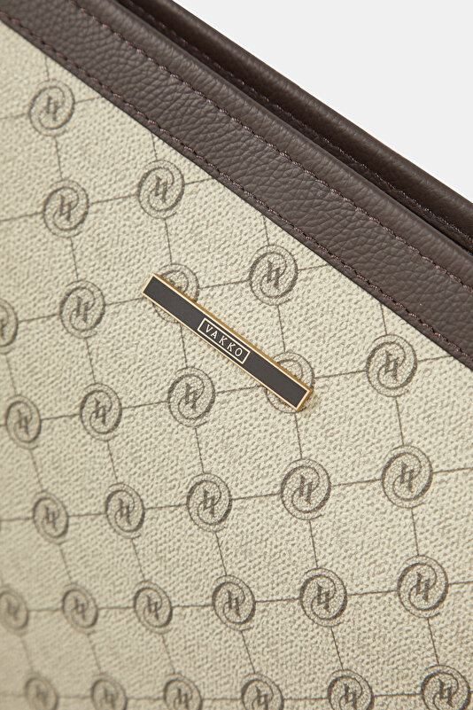 BROWN MONOGRAM BAG 4