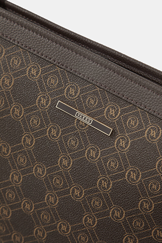 KAHVE MONOGRAM ÇANTA 4