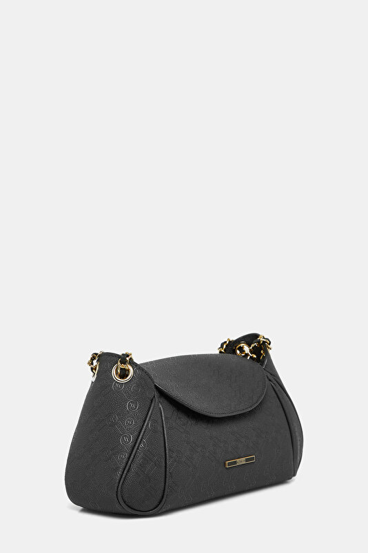 BLACK MONOGRAM BAG 3