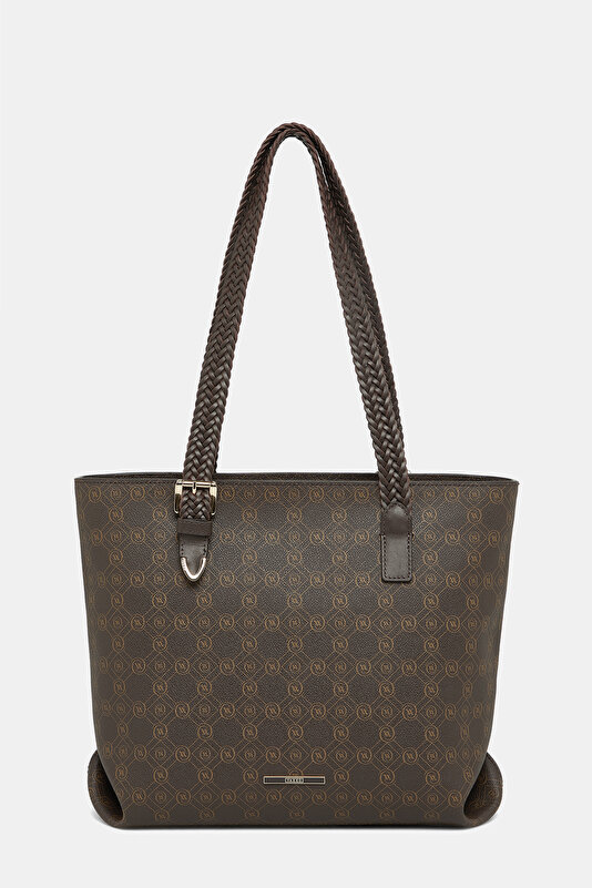 BEIGE MONOGRAM BAG