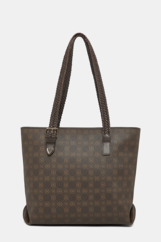 BEIGE MONOGRAM BAG 3