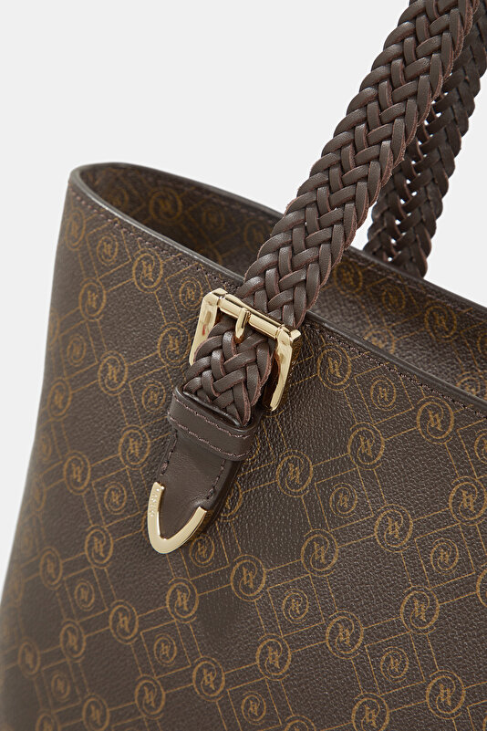 BEIGE MONOGRAM BAG 4