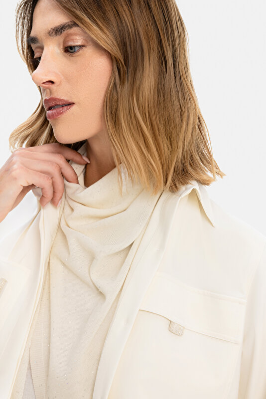 BEIGE LONG SLEEVE SHIRT 4
