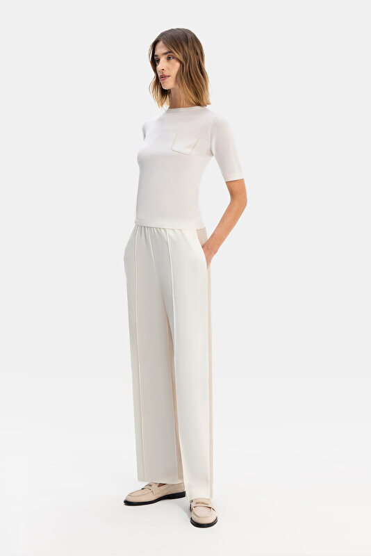 ECRU BASIC / ROUND NECKLINE 4