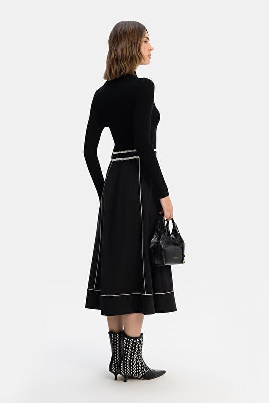 ECRU LONG SLEEVE DRESS 2