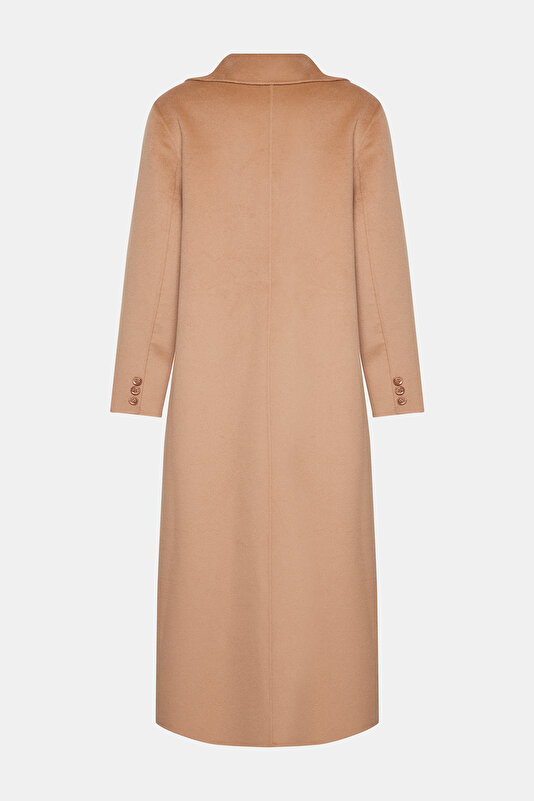CAMEL DOUBLEFACE WOOL OVERCOAT 2